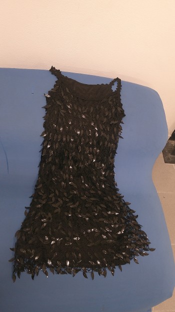 Prendisole nero da sera