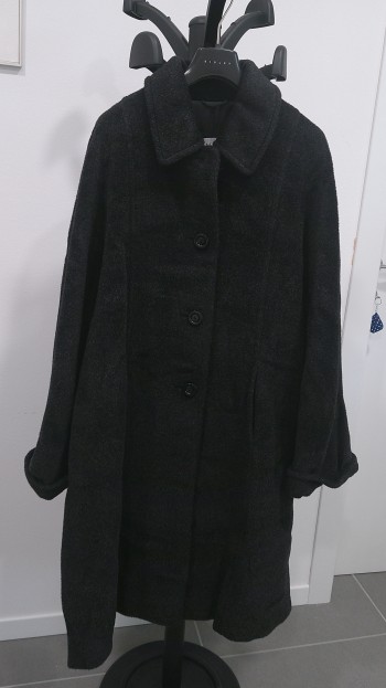 Cappotto nero donna "Ilia"