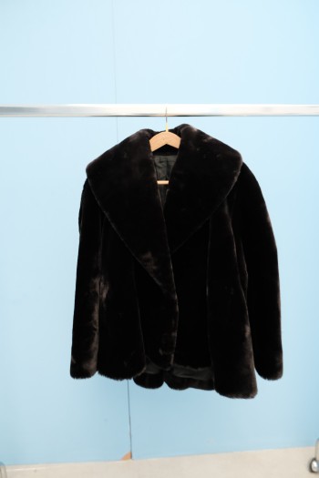 Giaccone donna ecopelliccia