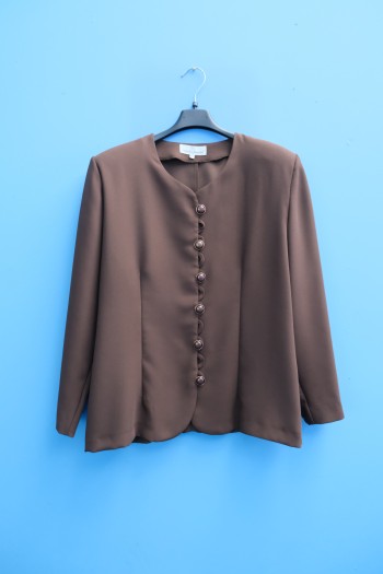 Giacca marron glaçè