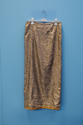 Gonna portafoglio in seta