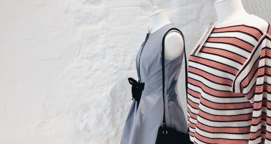 mannequin in the female-clothing-store