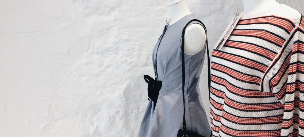 mannequin in the female-clothing-store