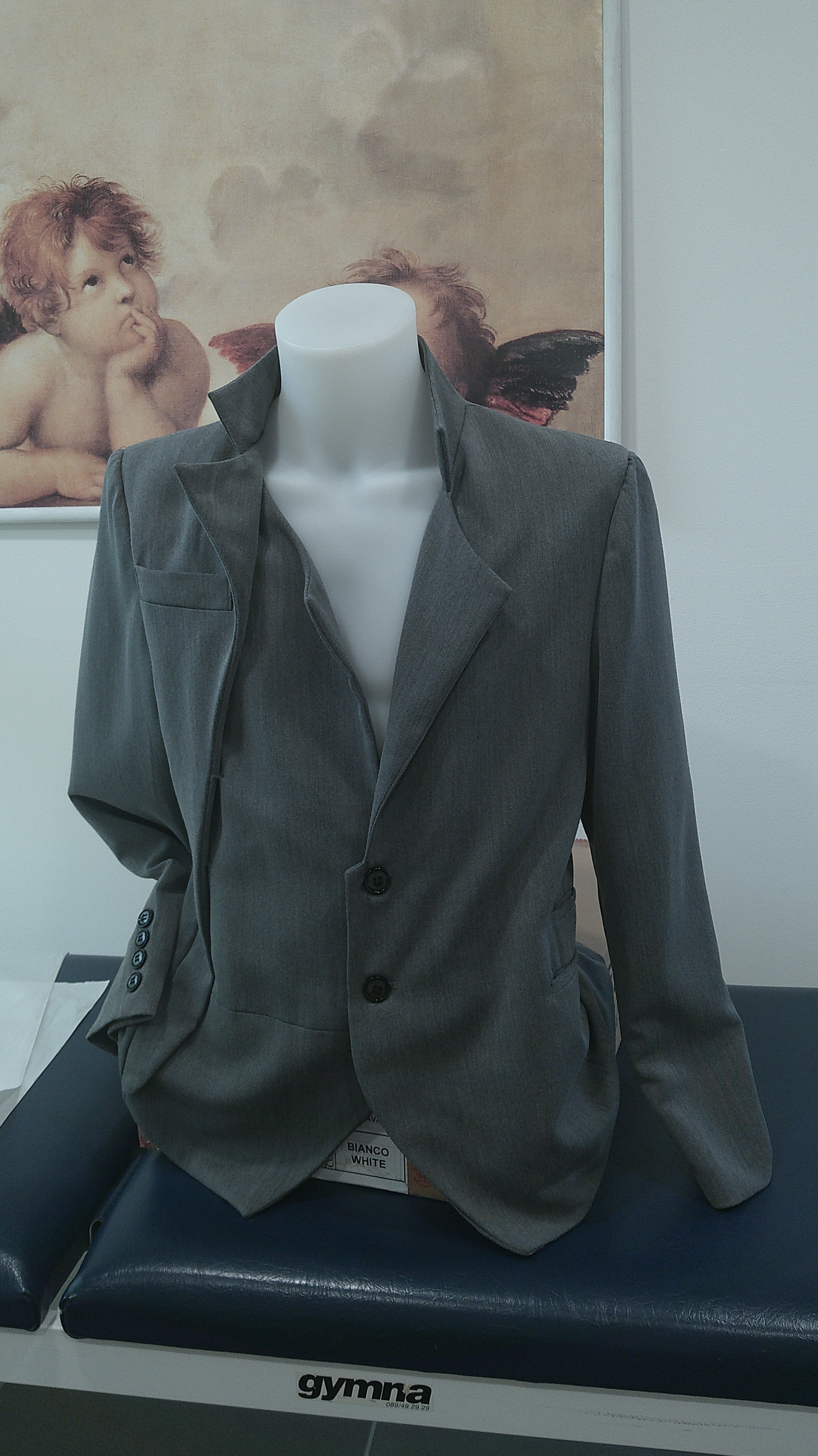 Giacca uomo giovane grigia