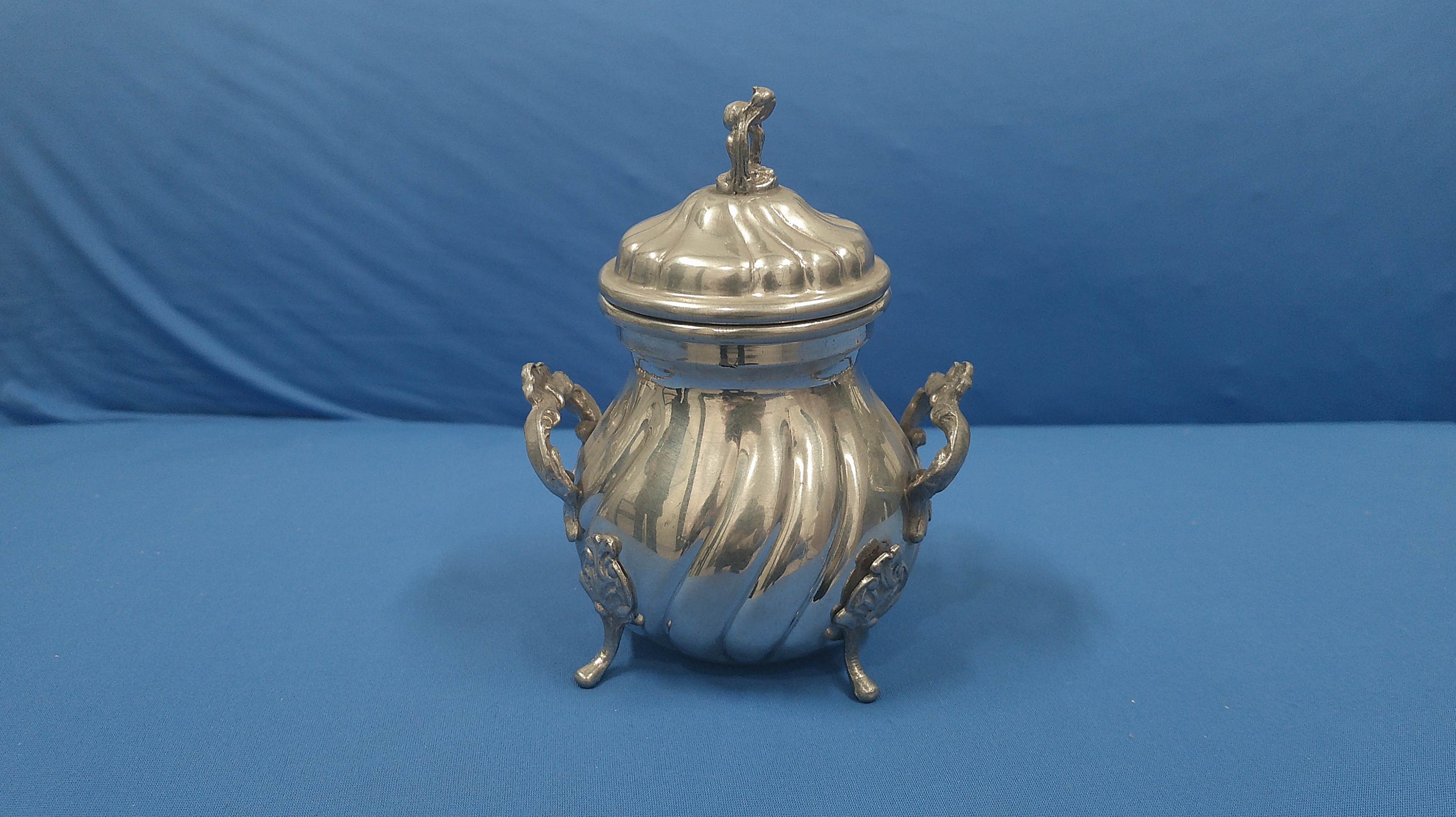 zuccheriera in peltro