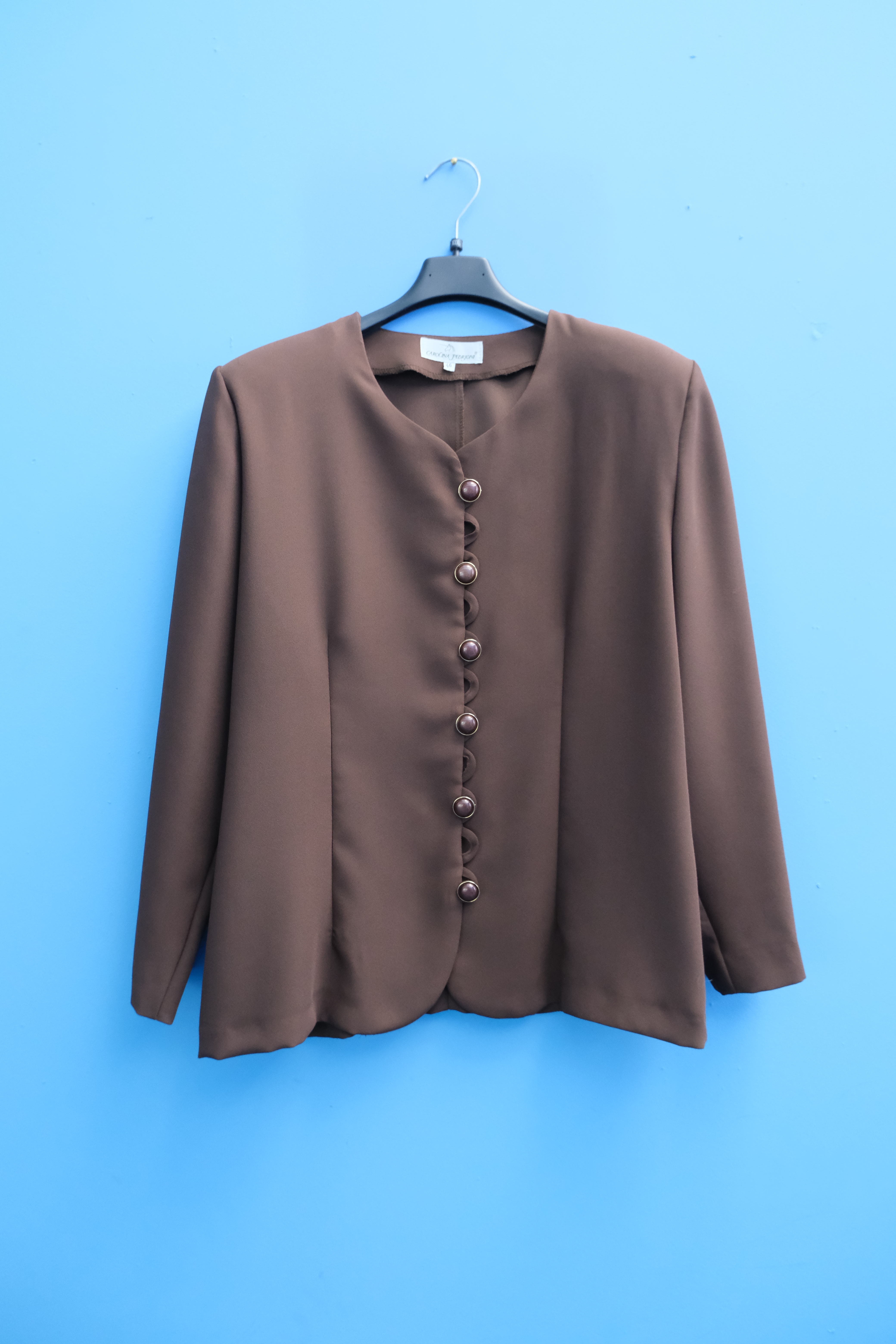 Giacca marron glaçè