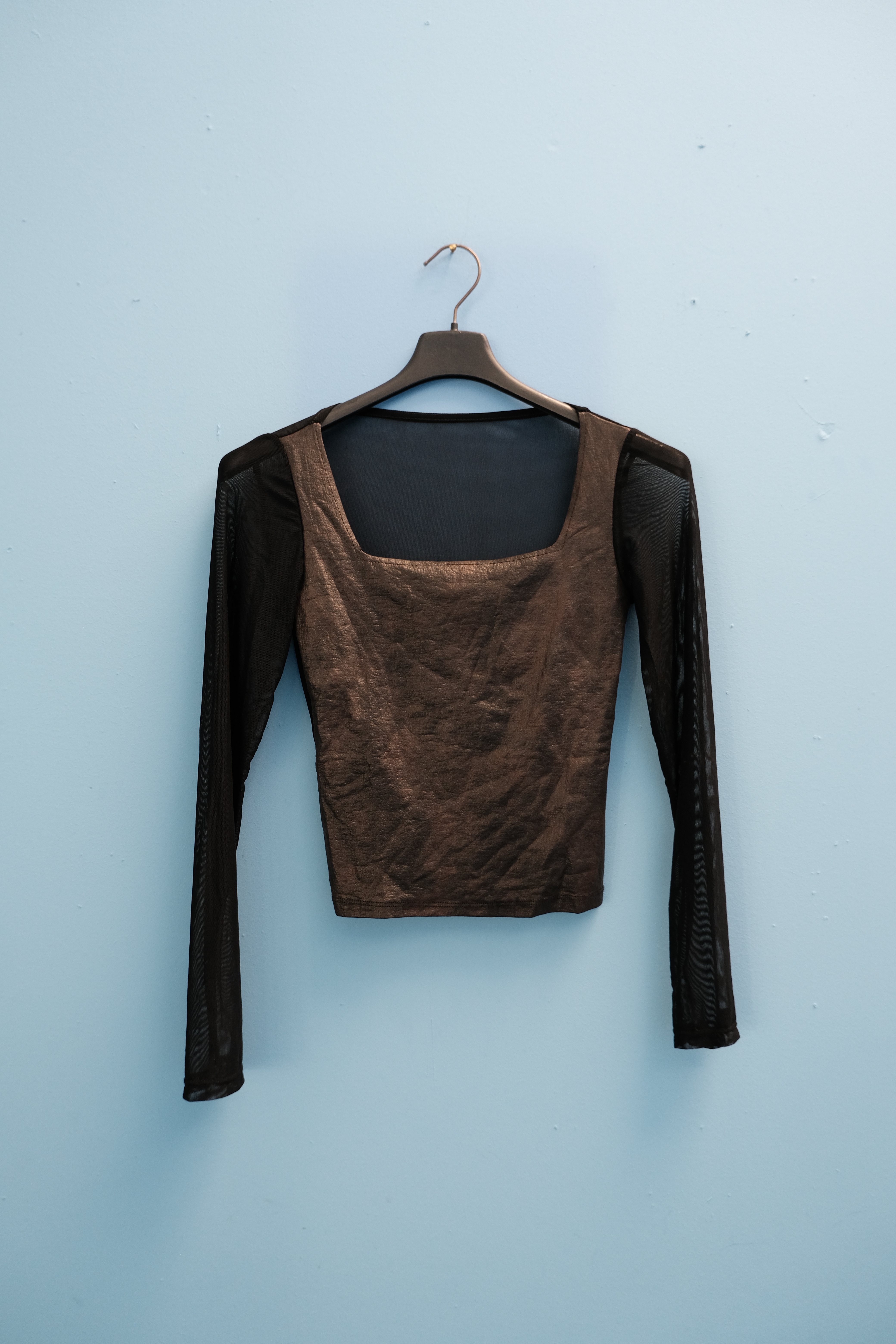 Top a manica lunga donna