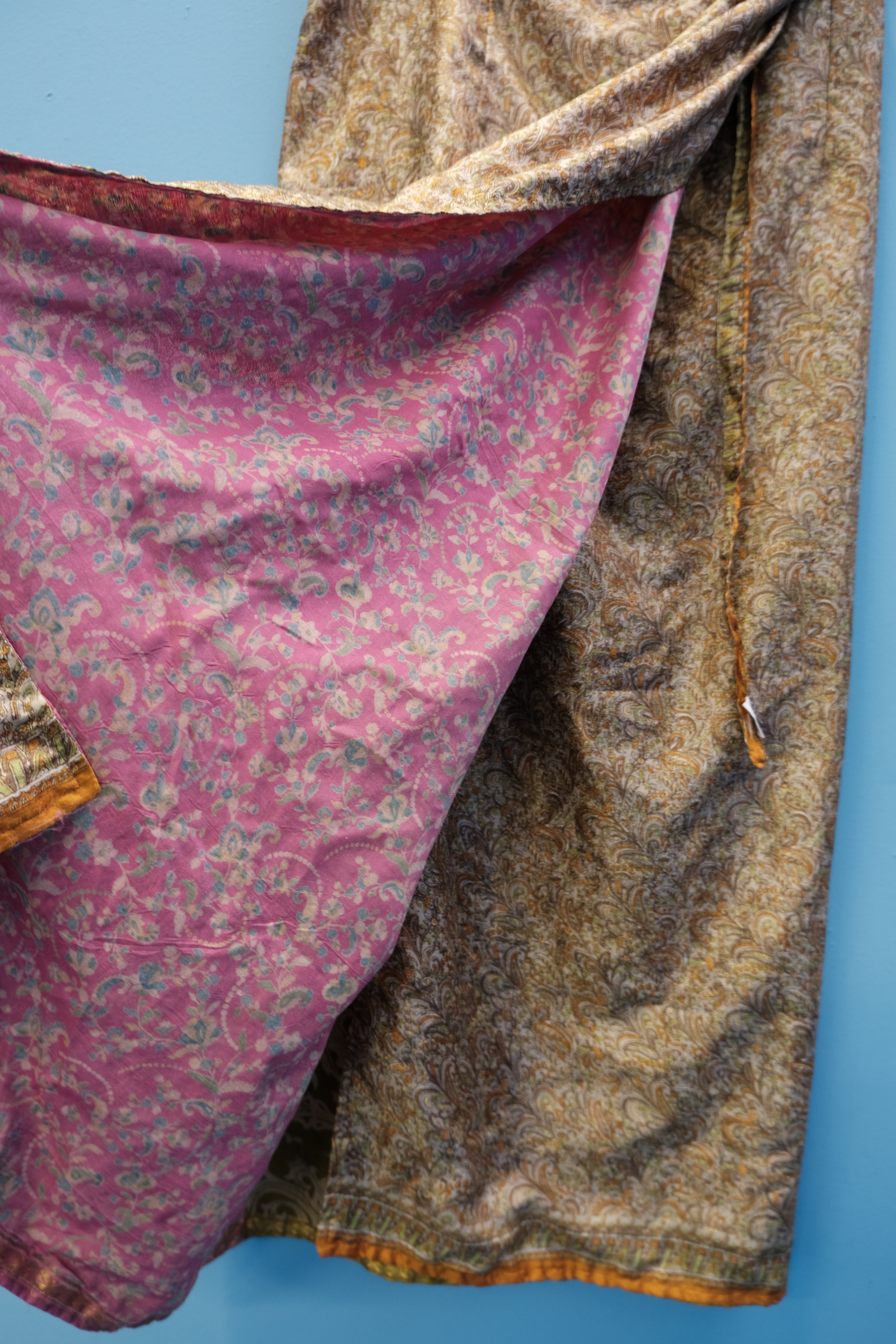 Gonna portafoglio in seta