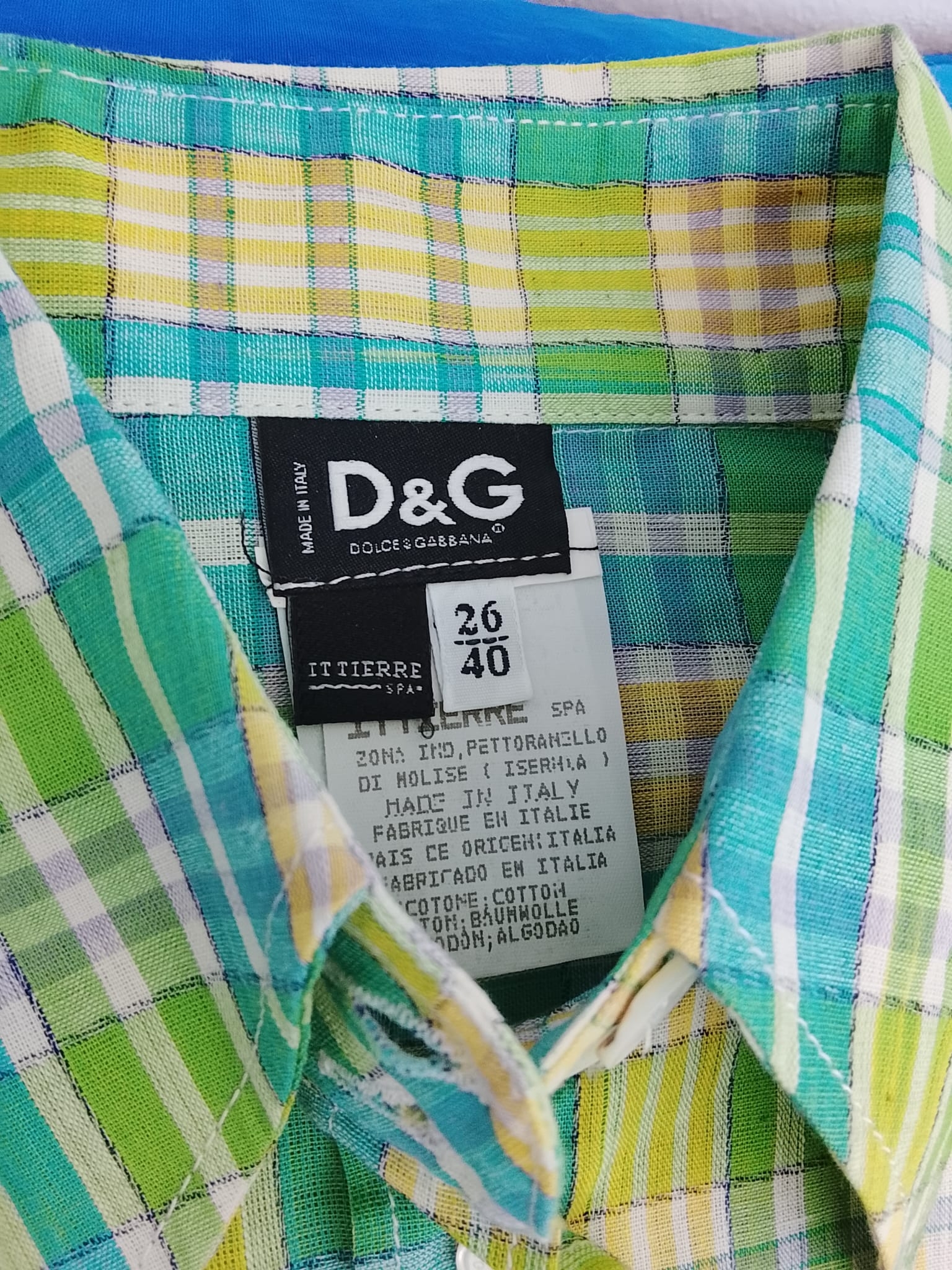 Camicia a maniche corte Dolce & Gabbana